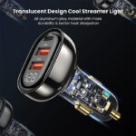 شارژر فندکی 95 وات هیسکا مدل HCC-326