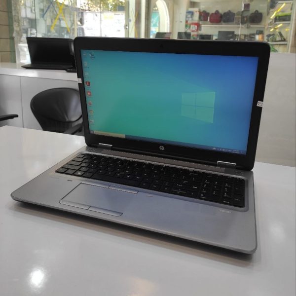 لپ تاپ استوک 15 اینچی hp مدل 650G2 با حافظه 1256 و رم 8گیگ
