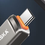 مبدل USB 3.0 OTG به USB -c هیسکا مدل H5