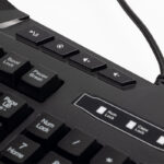 کیبورد مخصوص بازی هیسکا مدل HX-KEG400 RGB