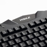 کیبورد مخصوص بازی هیسکا مدل HX-KEG400 RGB