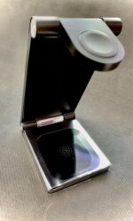 استند و شارژر وایرلس چندکاره بیوا Biva WLC-08 توان 22.5 وات - مشکی