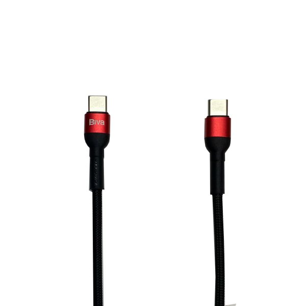 کابل تبدیل Type-C به Type-C بیوا مدل c15 طول ۱.۵ متر